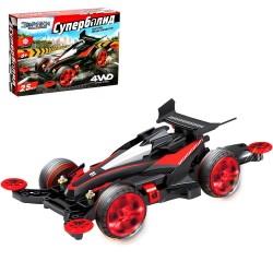 Электронный конструктор «Суперболид», 4WD